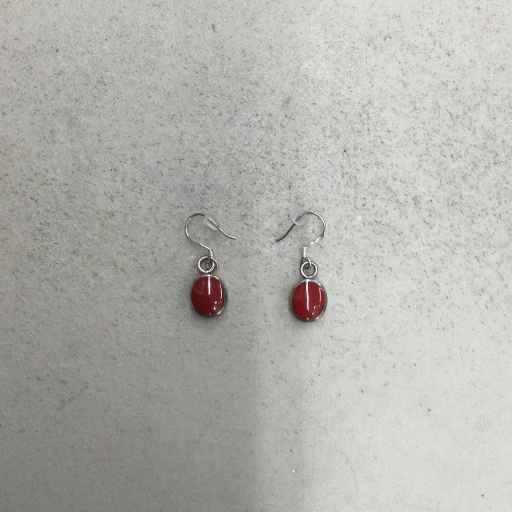 Elegant Silpada Red Dangle Earrings